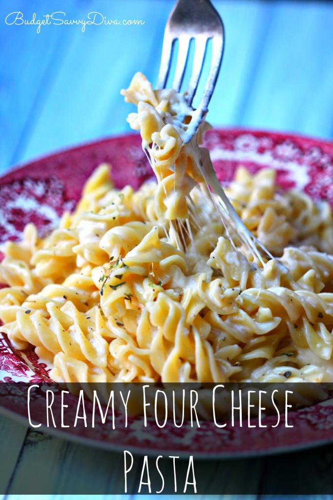 Cream Four Cheese Pasta Recipe - Marie Recipe 