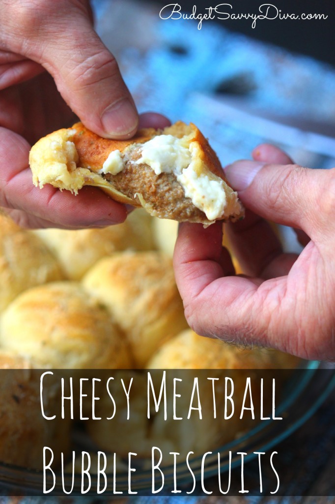 Cheesy Meatball Bubble Biscuits Recipe 