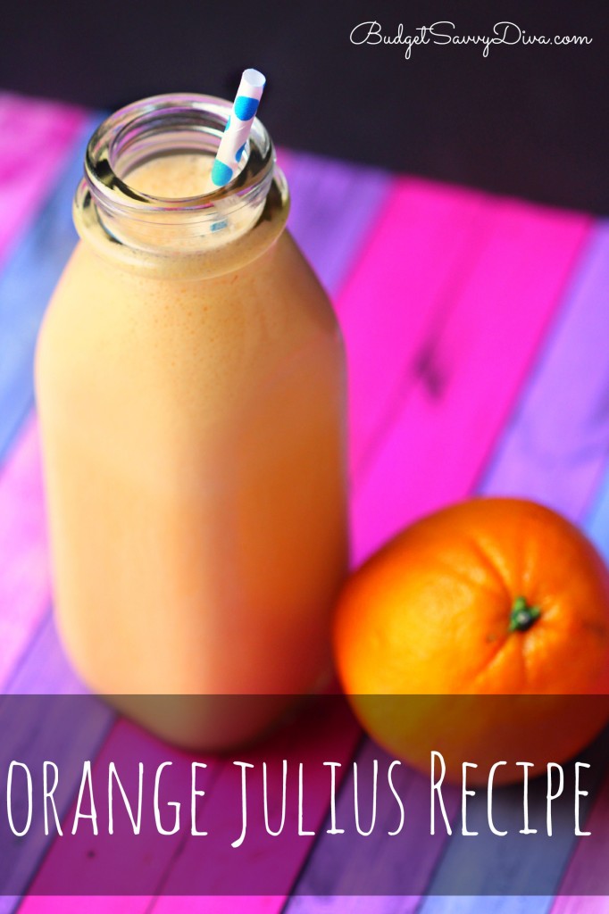 Orange Julius Recipe 