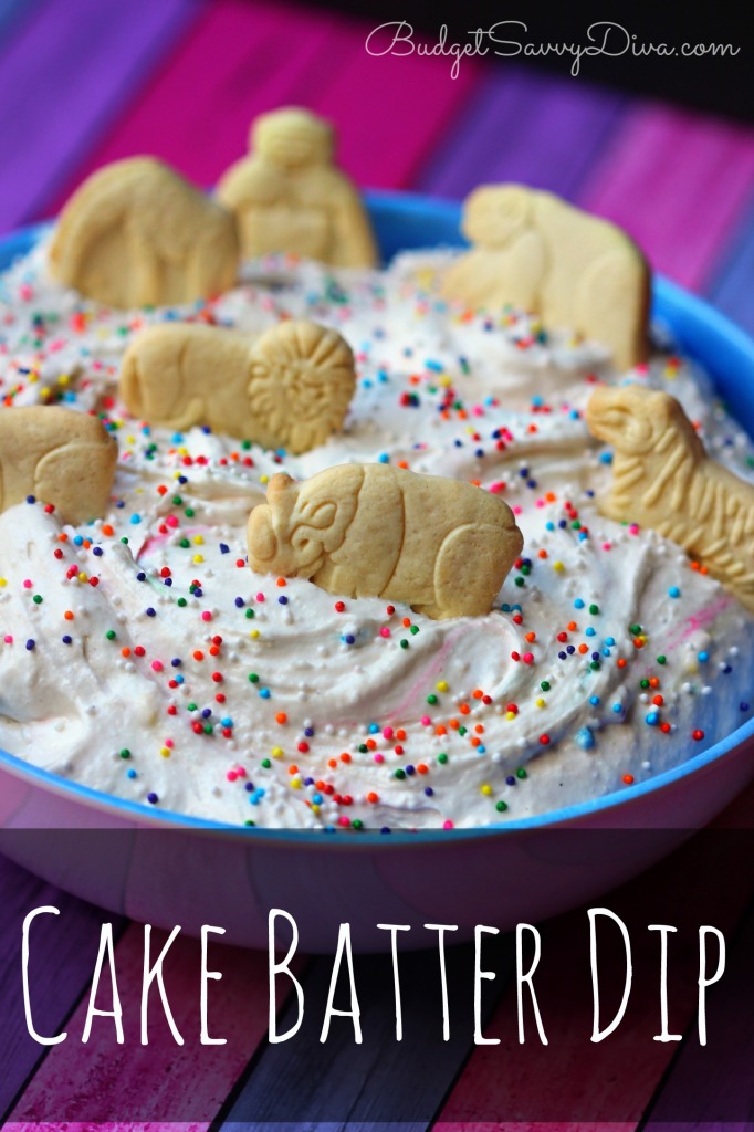 Cake Batter Dip Recipe 