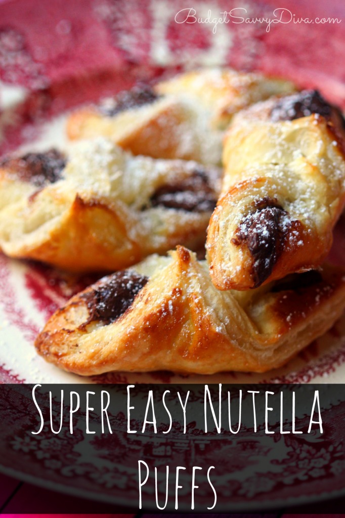 Super Easy Nutella Puffs Recipe