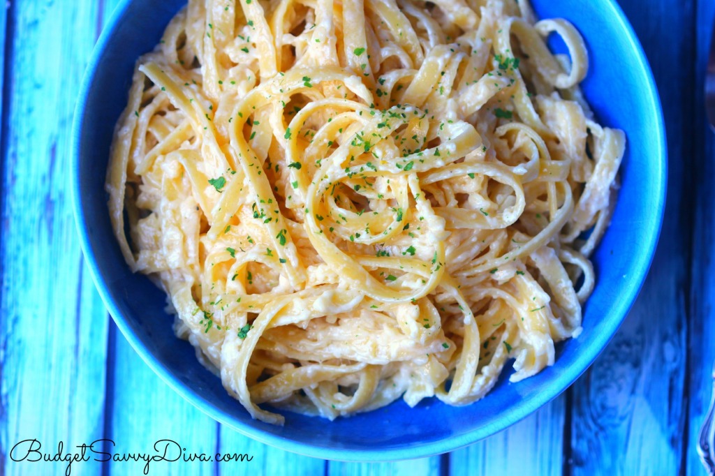 One - Pan Fettuccine Alfredo Recipe 