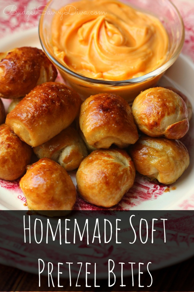 Homemade Soft Pretzel Bites Recipe 