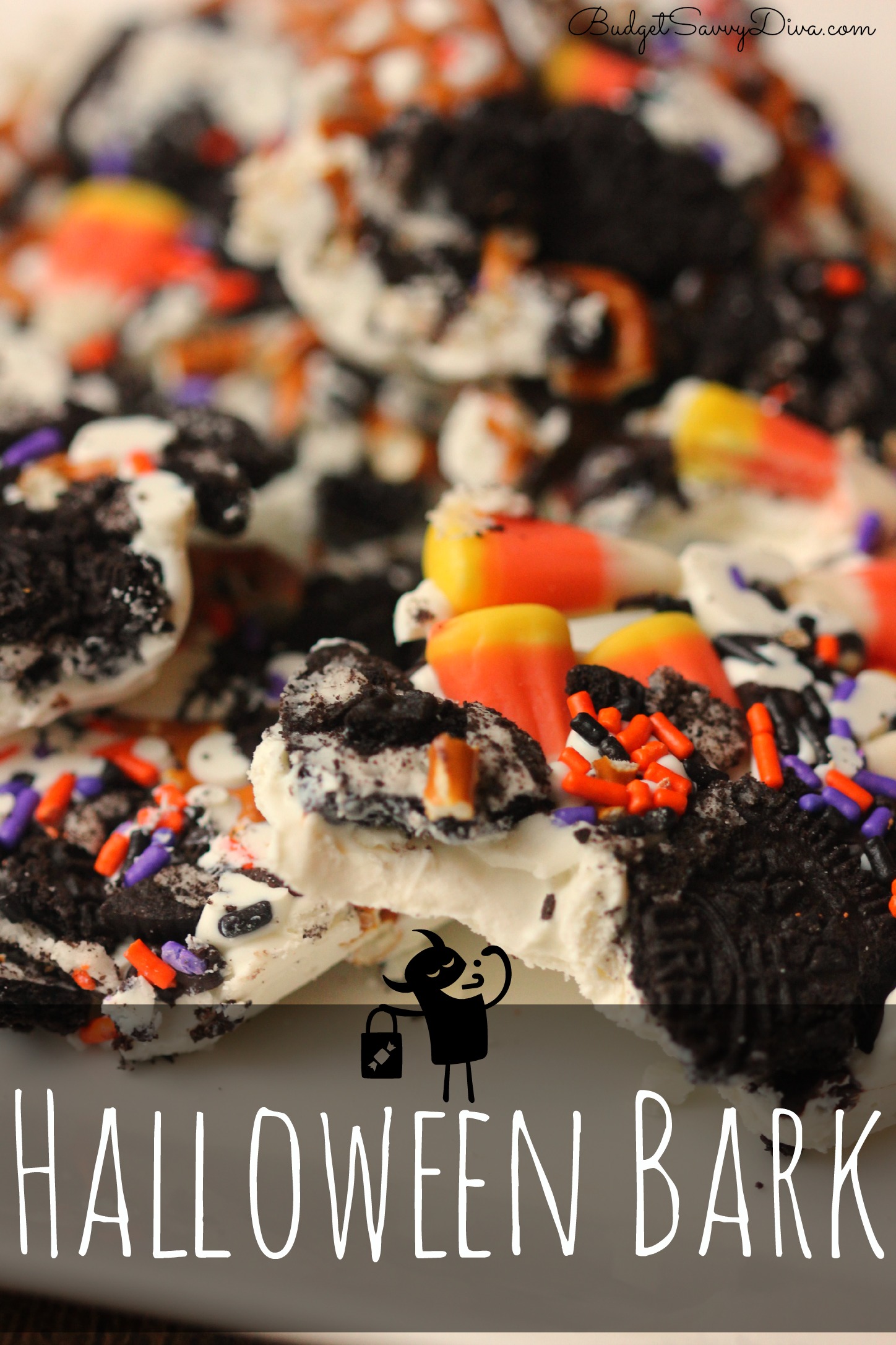 Halloween Bark Recipe - Budget Savvy Diva