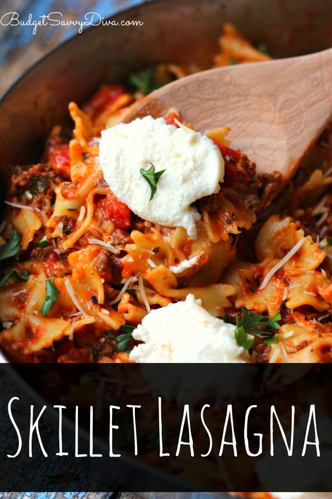 Skillet Lasagna Recipe 