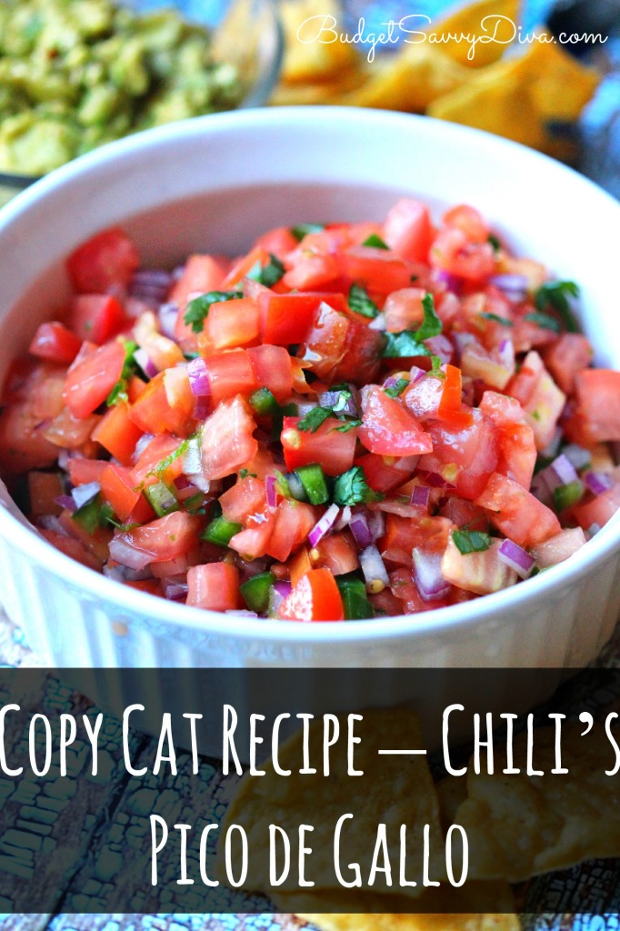 Copy Cat Recipe – Chili’s Pico de Gallo 