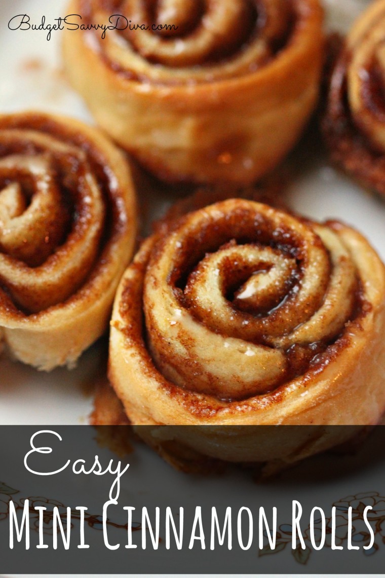 Easy Mini Cinnamon Rolls Recipe Marie Recipe Budget Savvy Diva