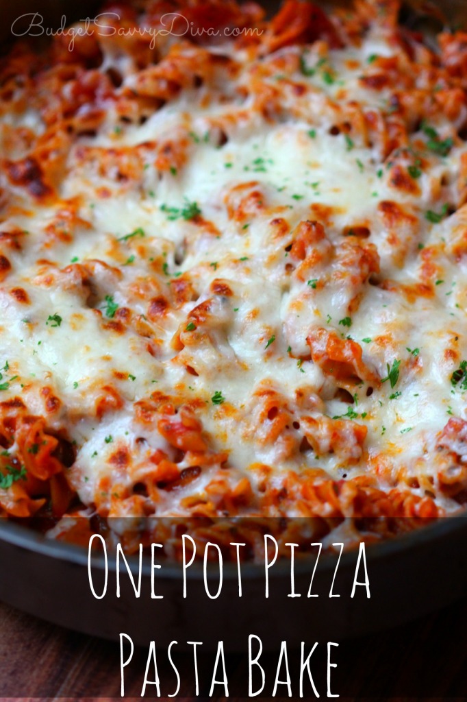 One Pot Pizza Pasta Recipe 