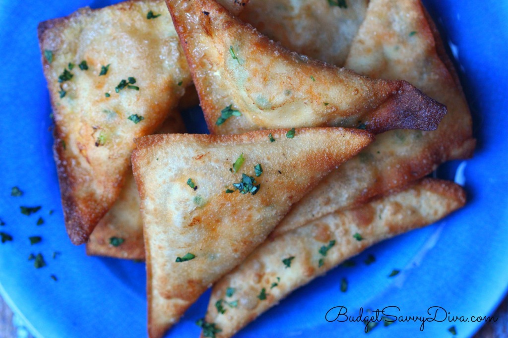 Cream Cheese and Avocado Wontons Recipe 