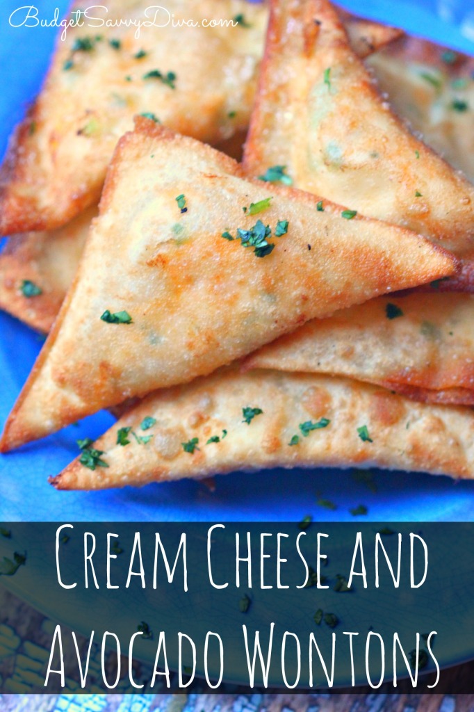 Cream Cheese and Avocado Wontons Recipe 