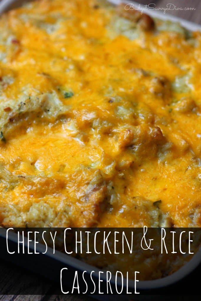 Cheesy Chicken and Rice Casserole Recipe 