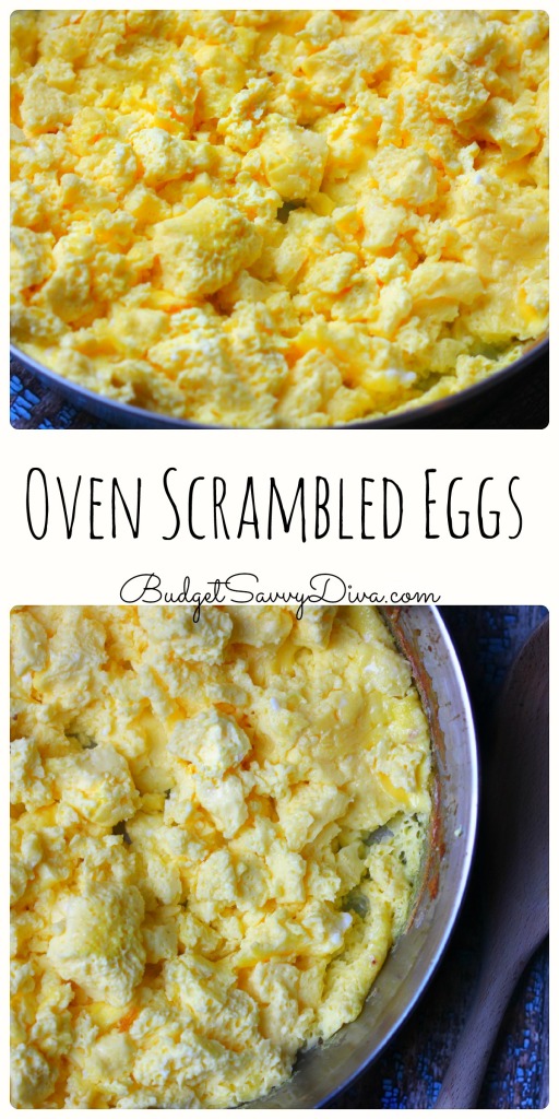 Oven Scrambled Eggs Recipe 