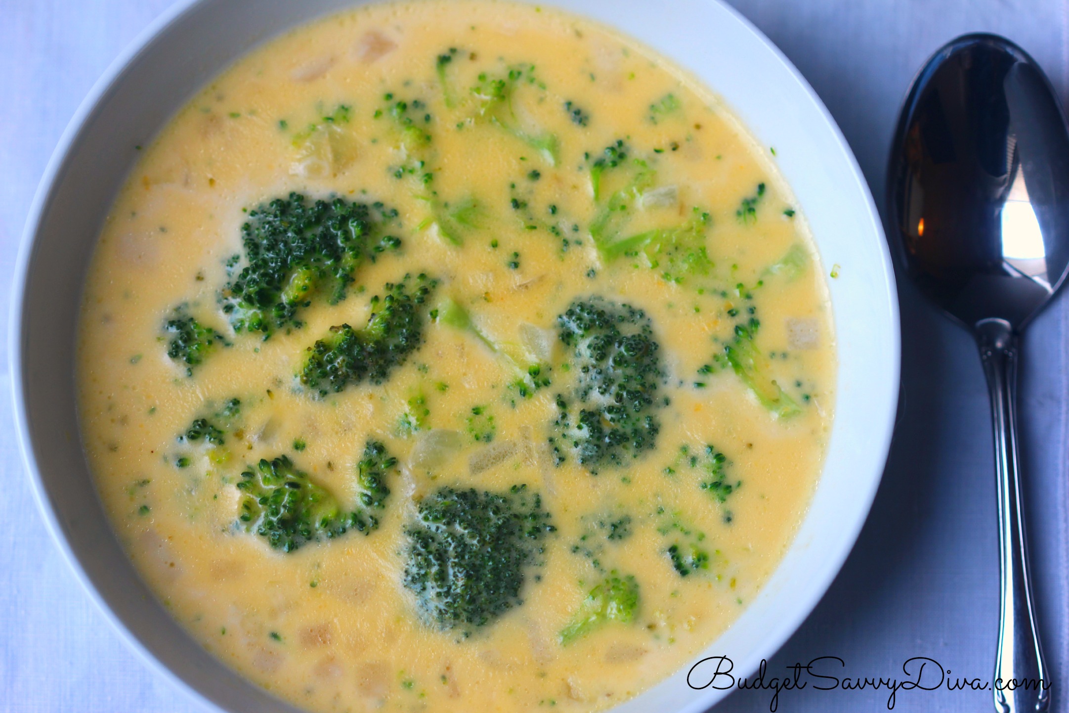 5 - Ingredient Broccoli Cheese Soup Recipe 