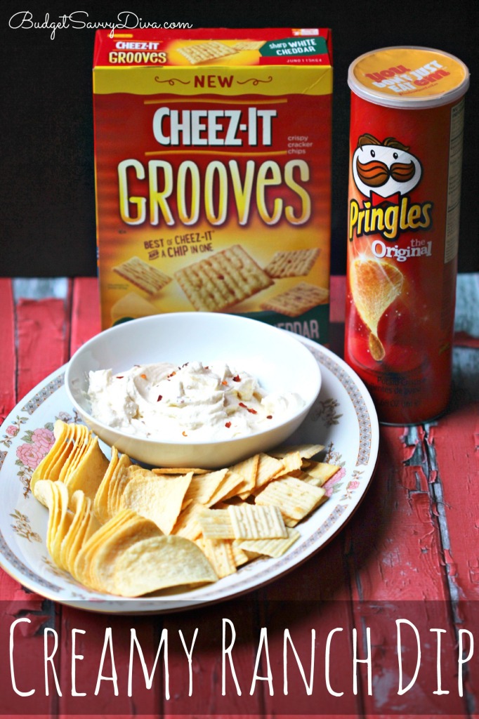 Easy Ranch Dip Recipe #BigGameSnacks