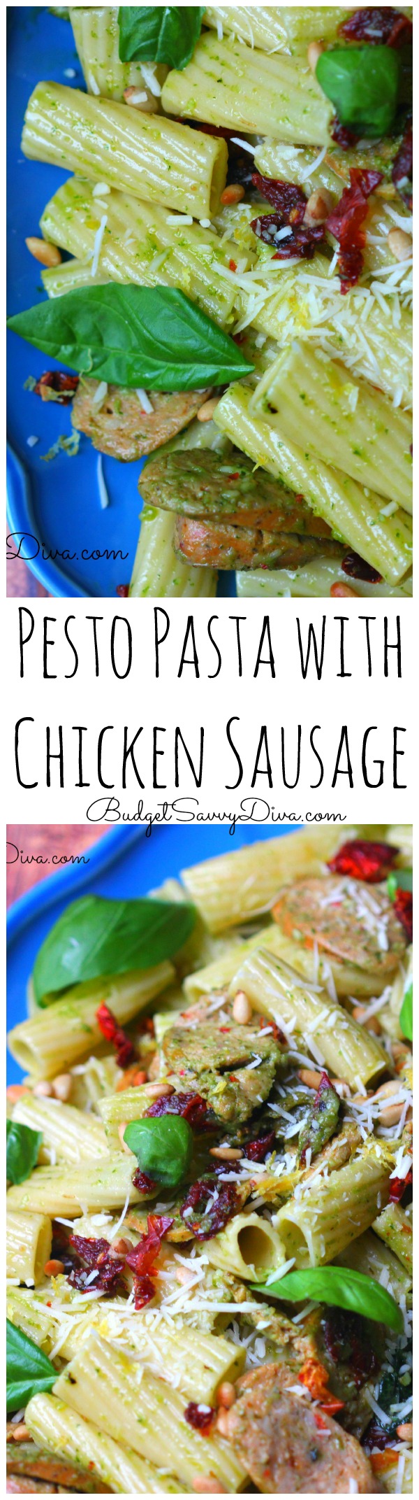 Pesto Pasta with Chicken Sausage Recipe 