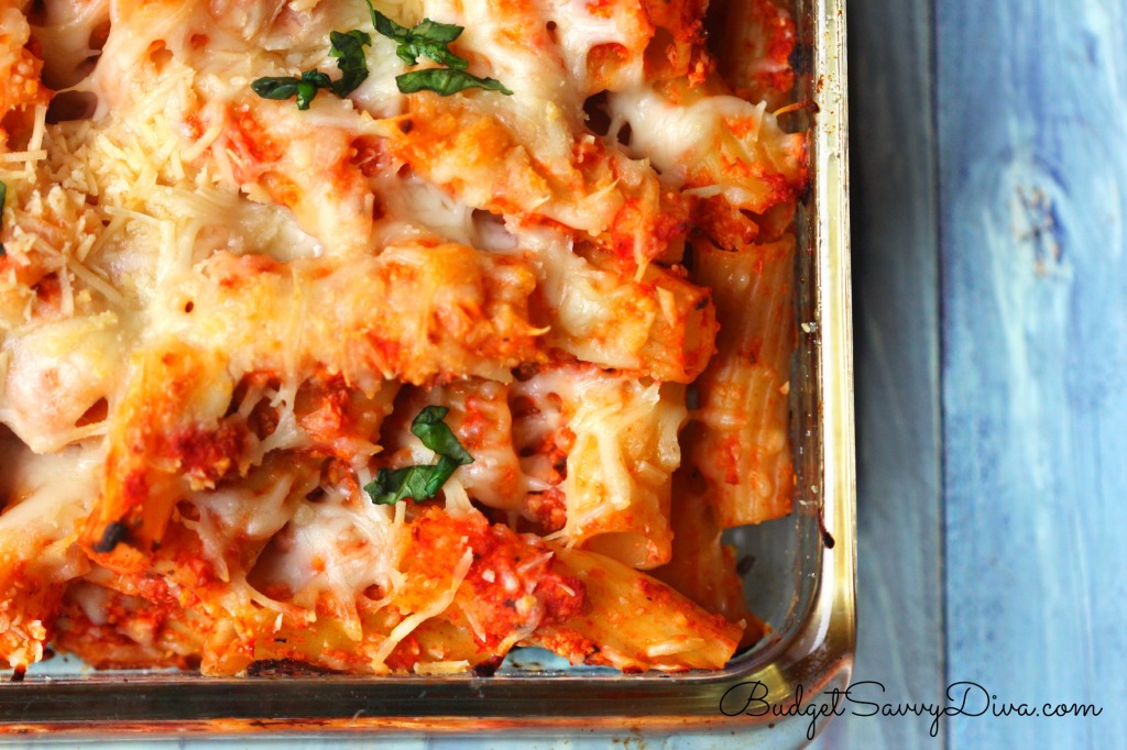 Chicken Parmesan Baked Pasta Recipe 