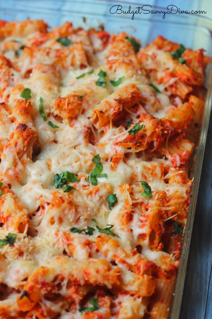 Chicken Parmesan Baked Pasta Recipe 