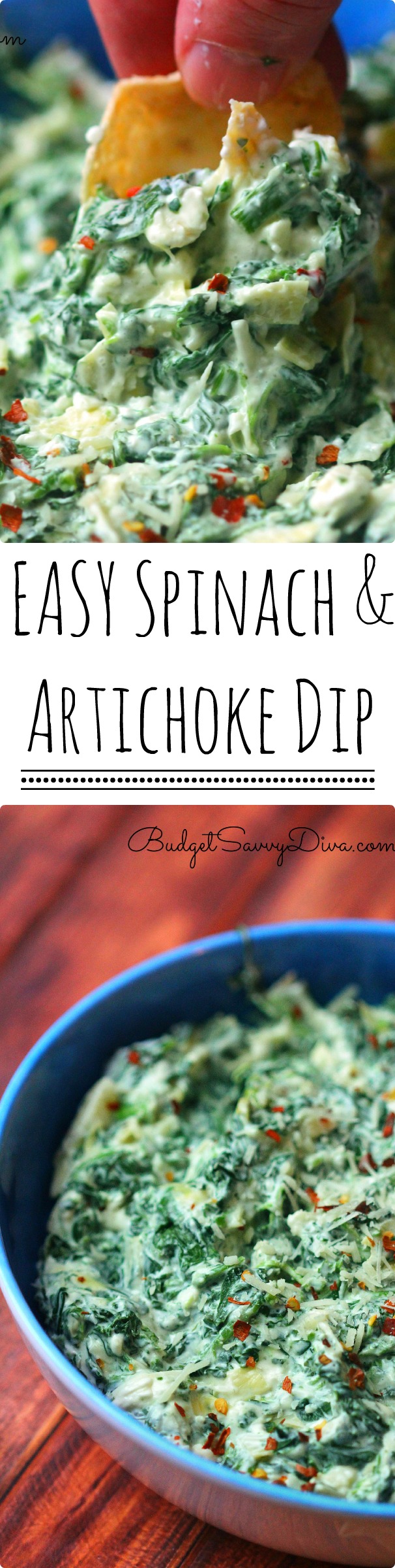 Easy Spinach and Artichoke Dip Recipe 