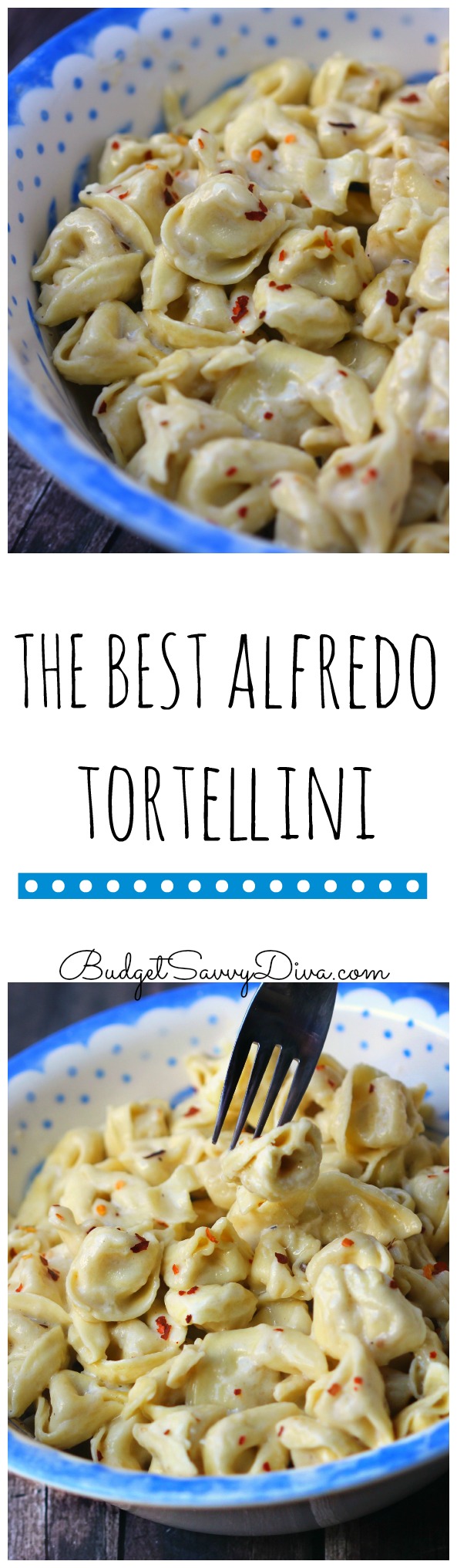 The BEST Alfredo Tortellini Recipe 