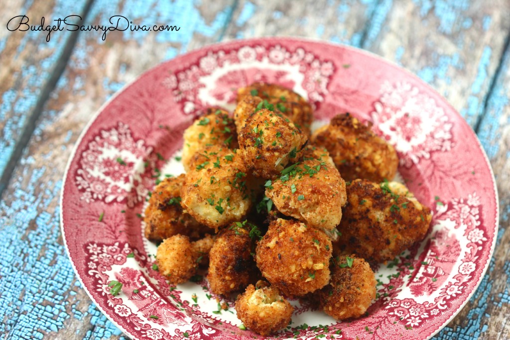 Parmesan Cauliflower Bites Recipe 