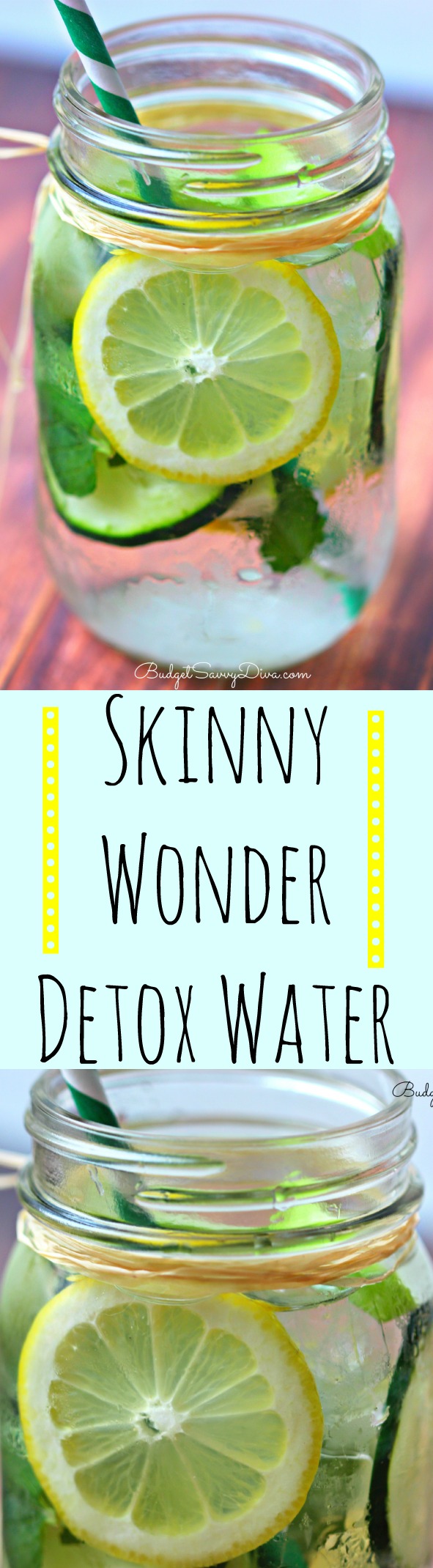 Skinny Wonder Detox Water Recipe 