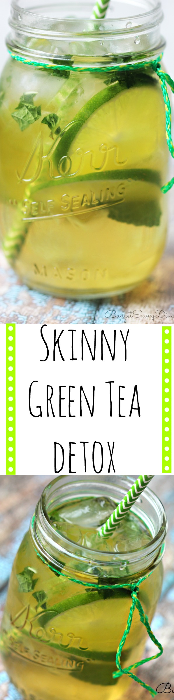 Skinny Green Tea Detox Recipe