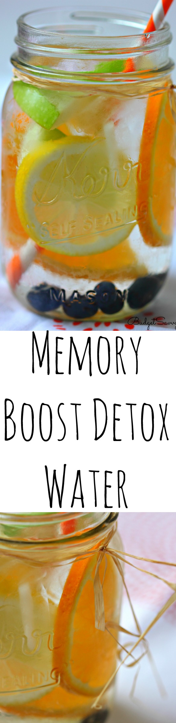 Memory Boost Detox Water Recipe 