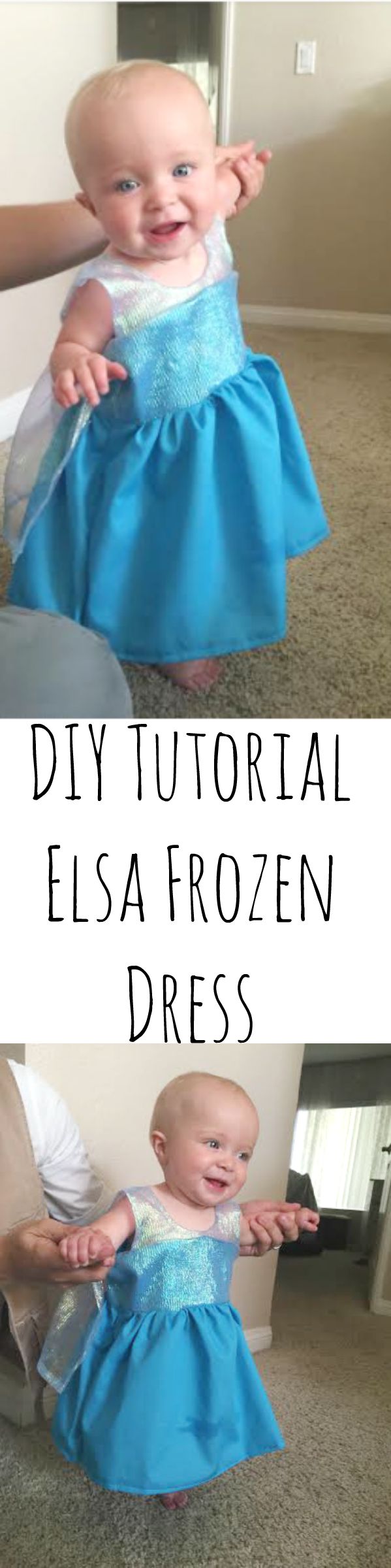 DIY Frozen Elsa Dress {tutorial} Materials List and The Sparkle Top - Kiki  & Company | Elsa dress, Dress tutorials, Frozen elsa dress