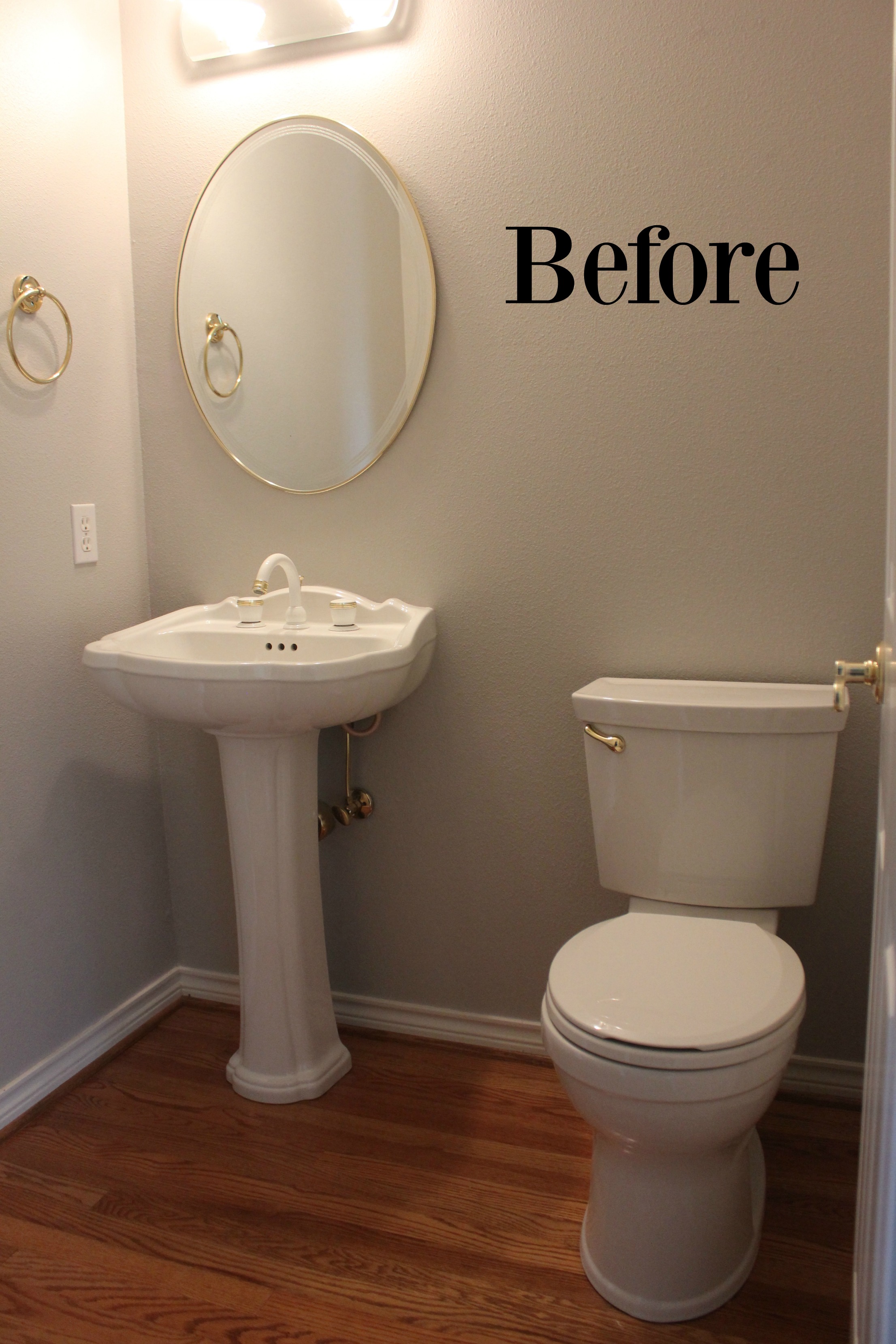 How To Decorate A Half Bath | Budget Savvy Diva