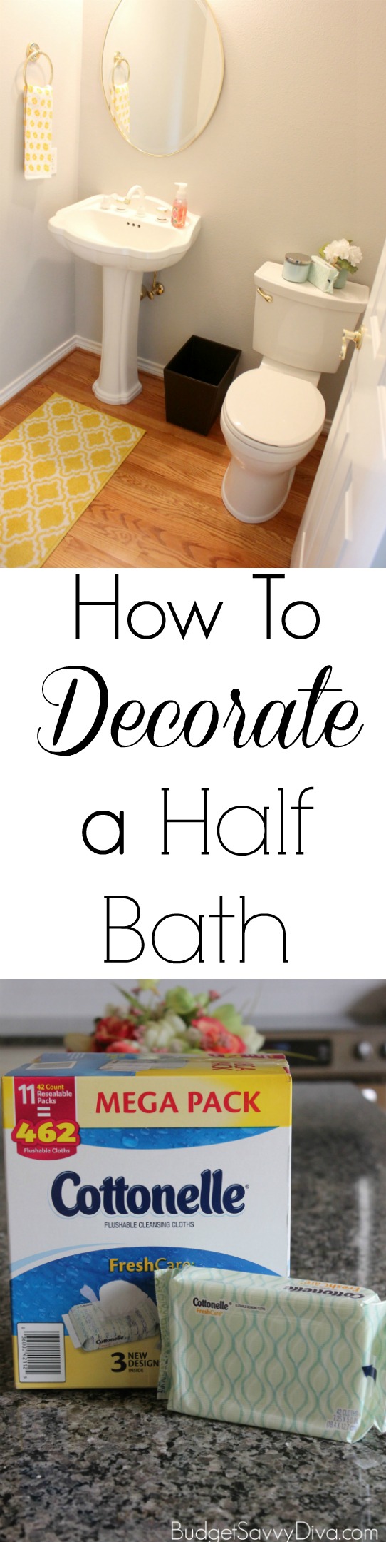 How To Decorate A Half Bath