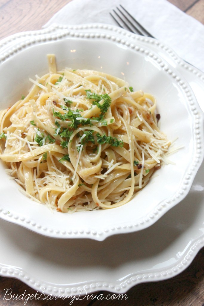 Parmesan Garlic Spaghetti 3