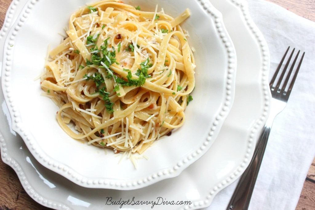 Parmesan Garlic Spaghetti 4