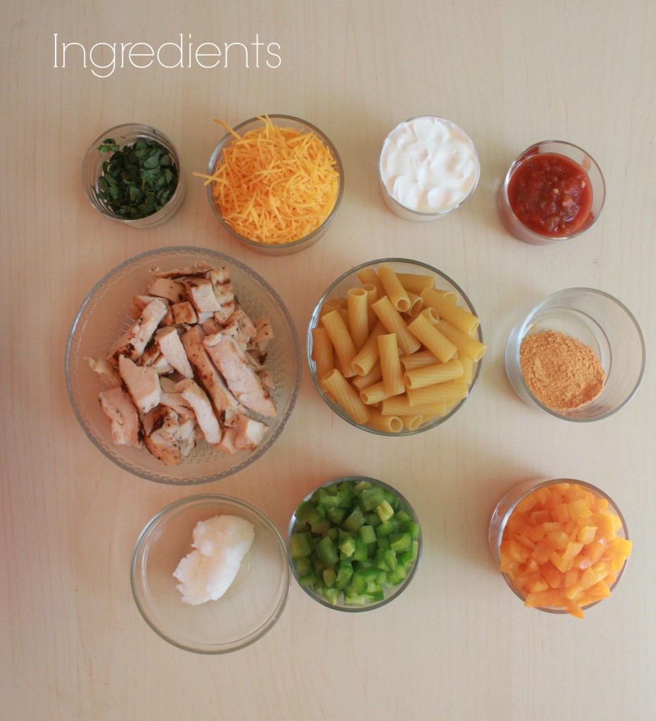 Chicken En Pasta ingredients