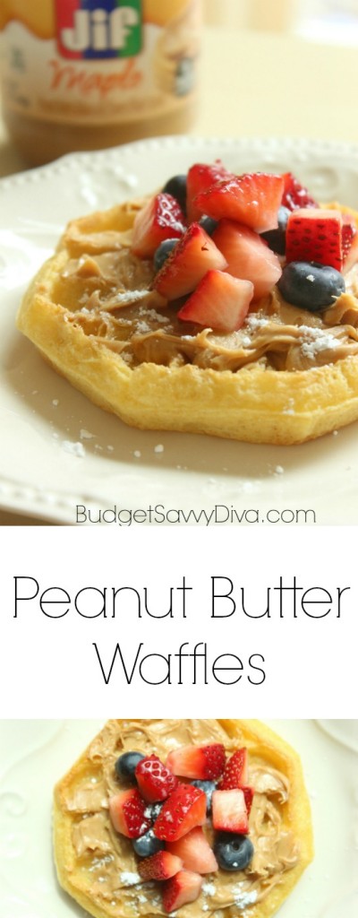 Peanut Butter Waffles JIF