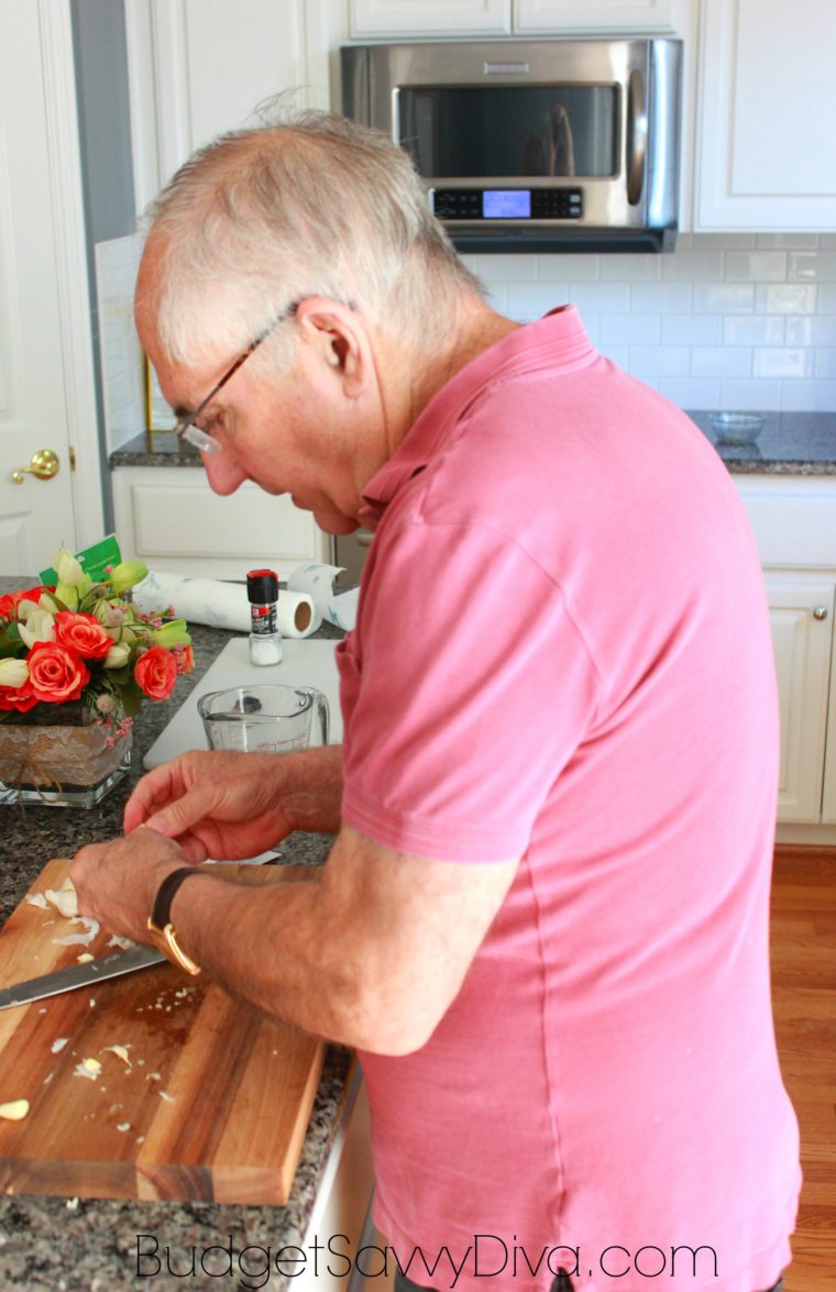 Dad Cooking