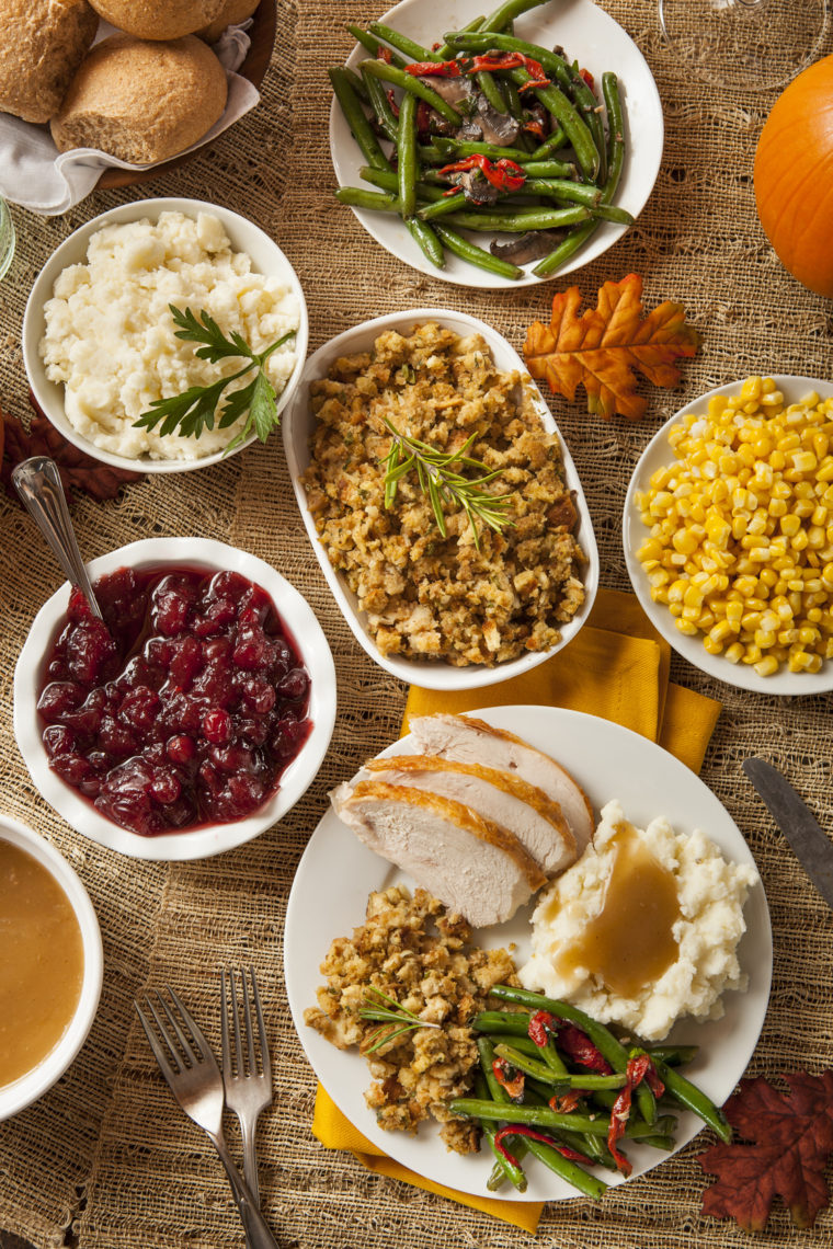 Homemade Turkey Thanksgiving Dinner