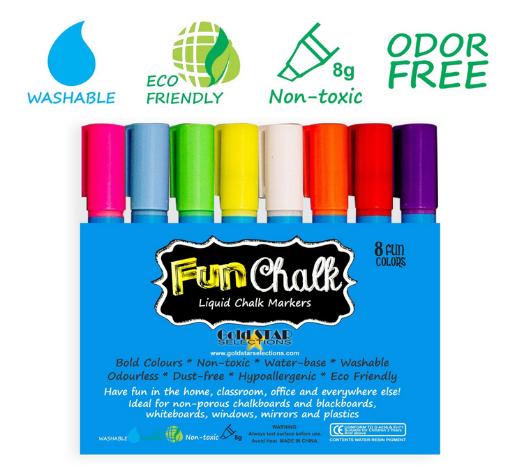 Fun Chalk Liquid Chalk Markers - Budget Savvy Diva