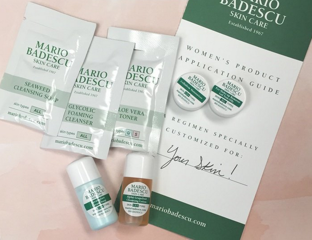 Free skincare samples