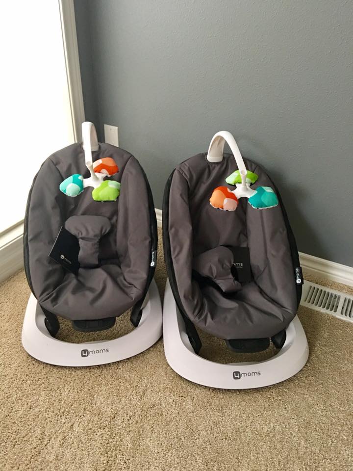 twin baby bouncer