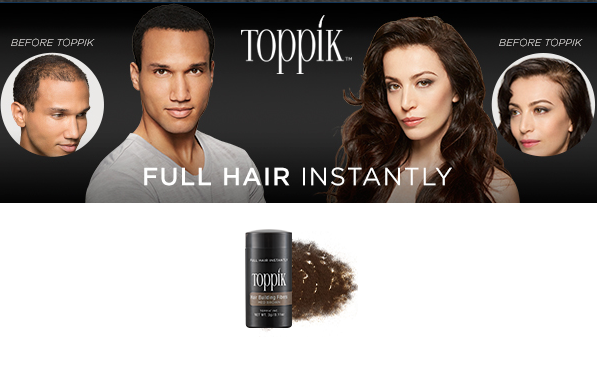 FREE Sample of Toppik Hair Building Fibers - Budget Savvy Diva