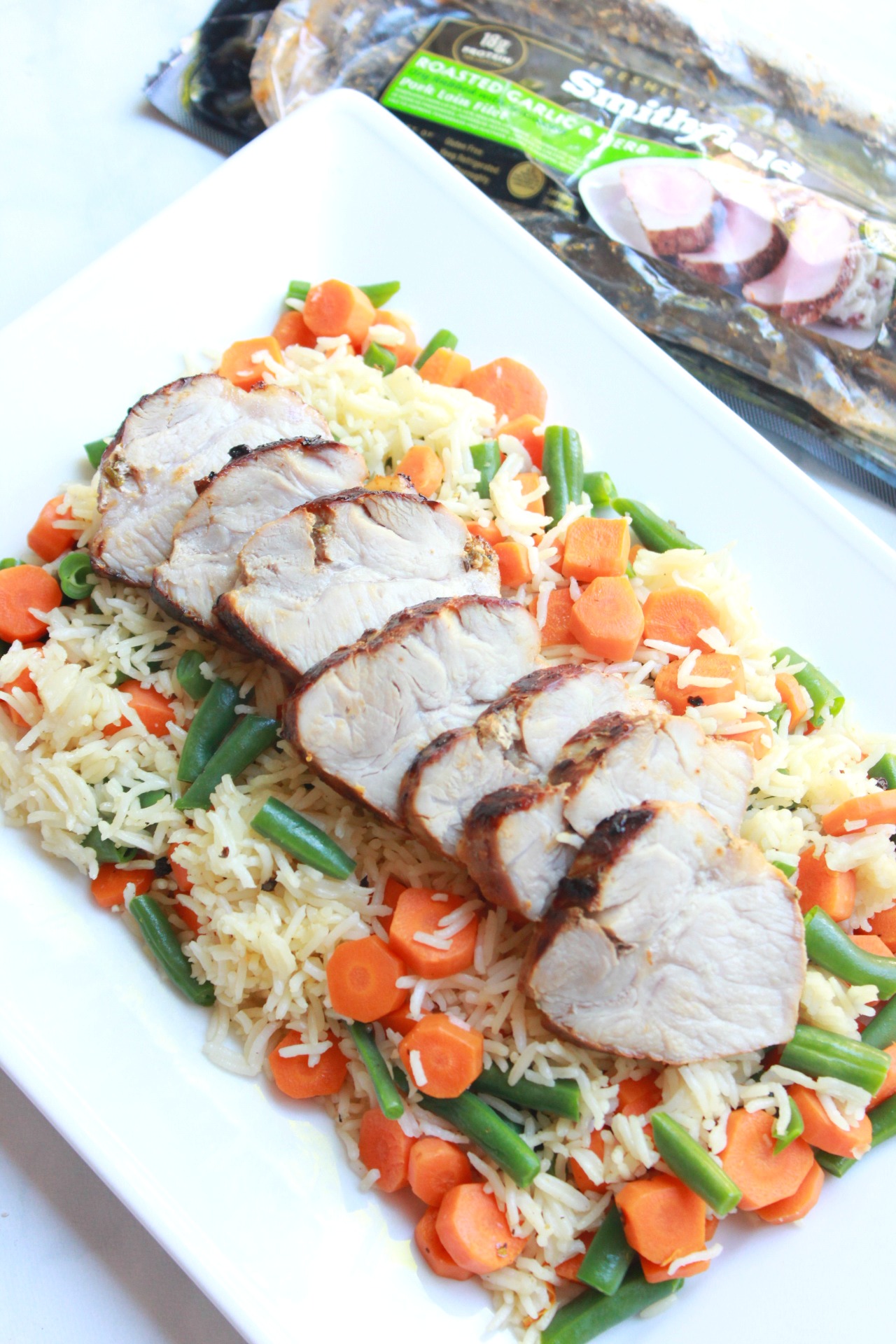 Pork Ribblet Over Rice Easy Pork Over Rice Medley - Budget Savvy Diva