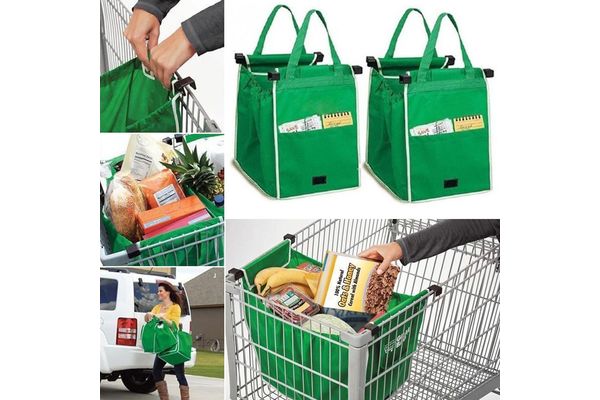 reusable grocery shopping box bags