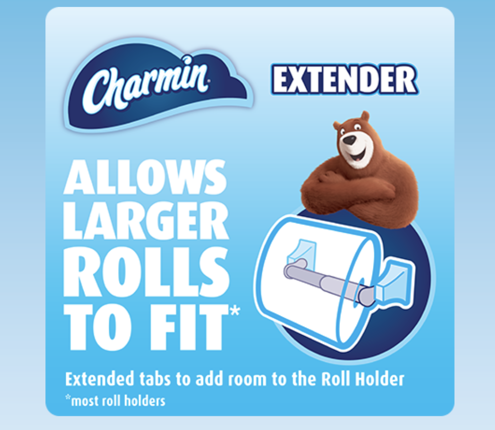 FREE Charmin Toilet Paper Roll Extender (Available Again) Budget