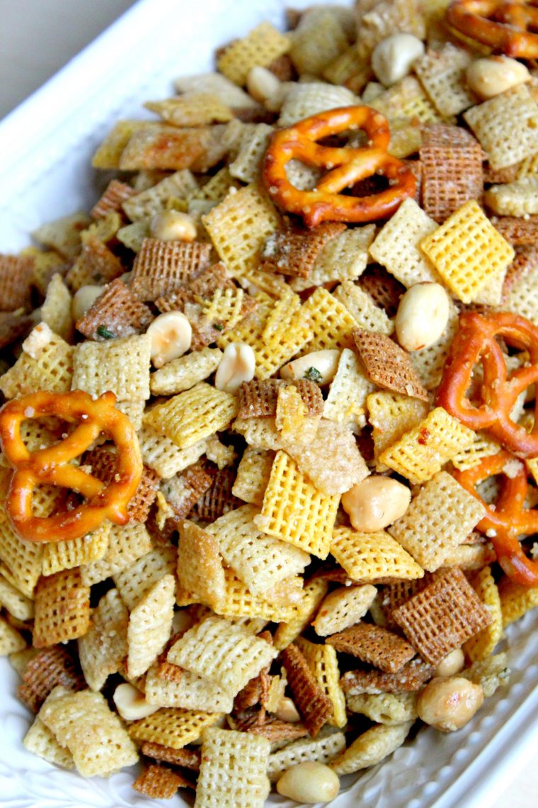 Savory Chex Party Mix Budget Savvy Diva