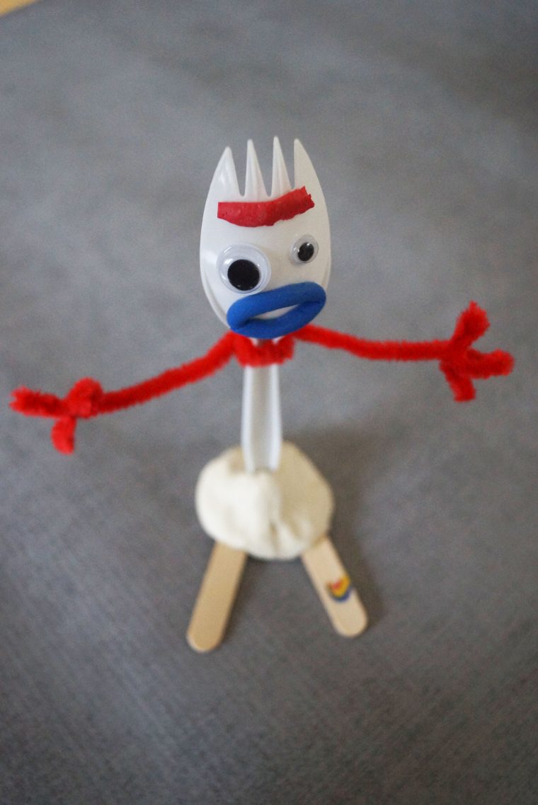 homemade forky toy story 4