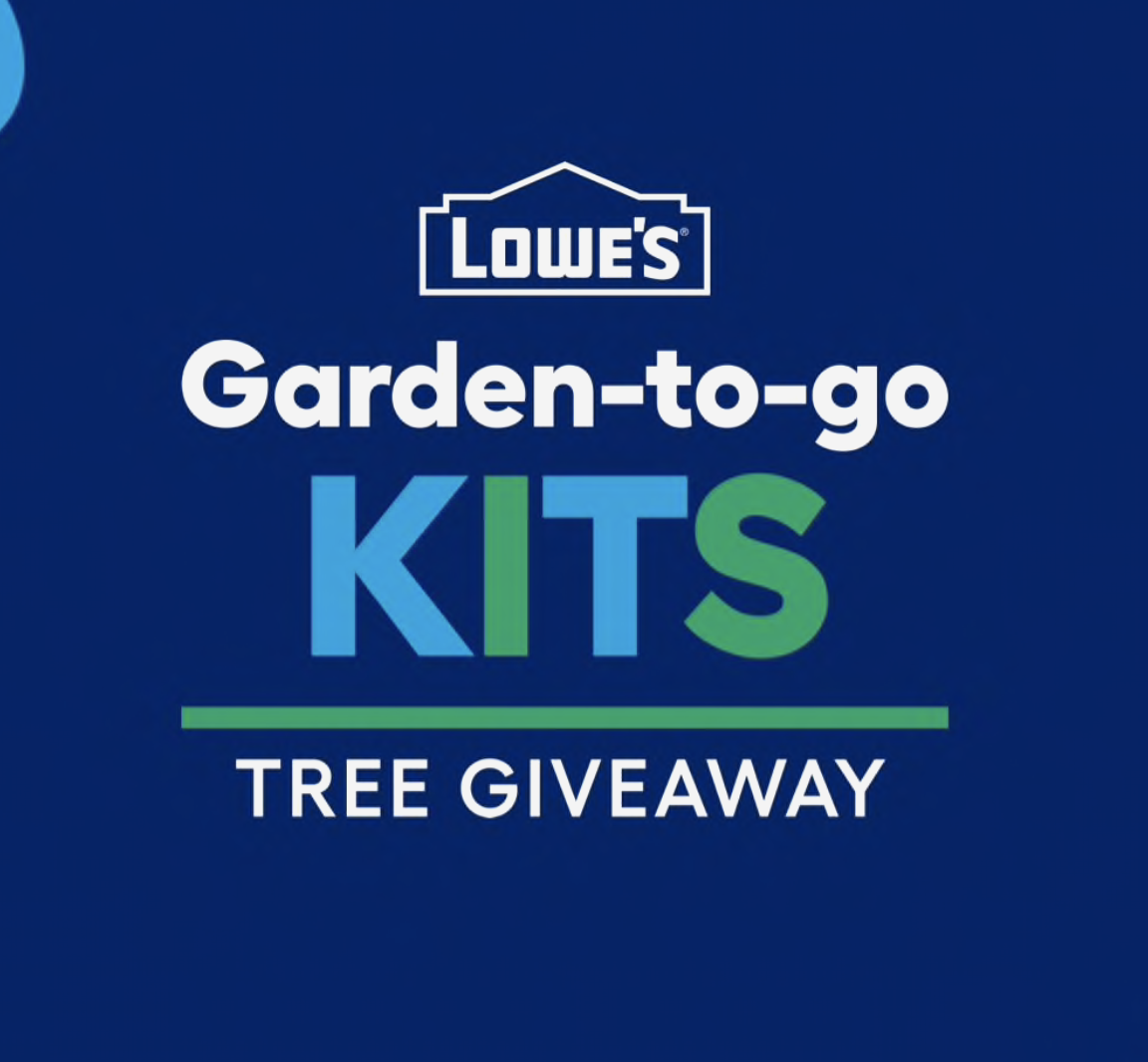 Free Lowe's Garden Kit Free Tree Sapling Budget Savvy Diva