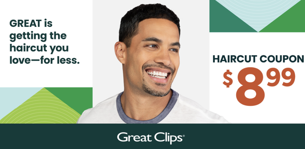 Great Clips Salons Haircut Coupon for $8.99 - Budget Savvy Diva