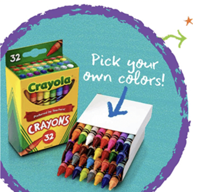 Crayola giving away 1 million crayons - kids can create their own pack of  colors 
