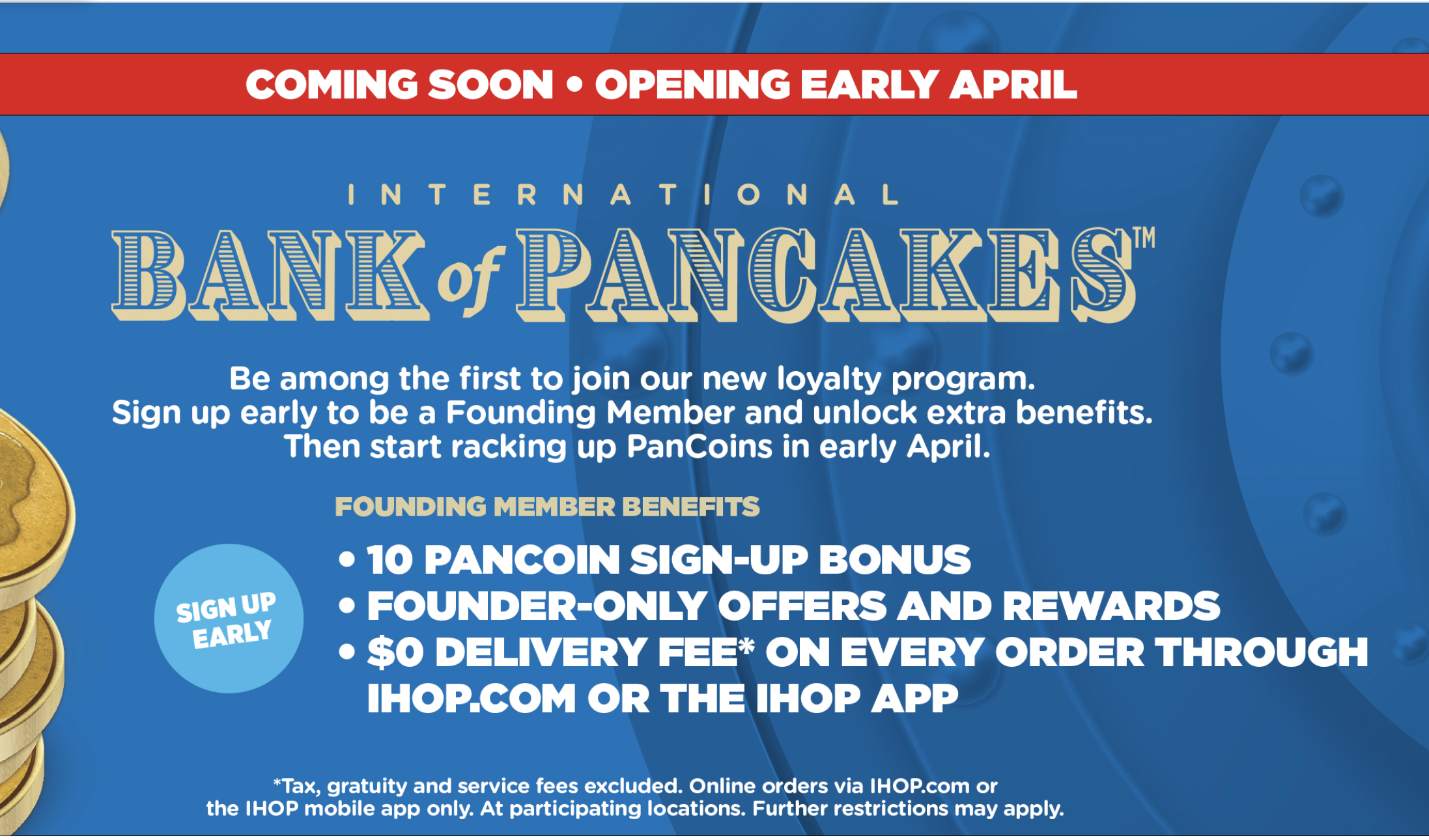 IHOP unveils first loyalty program, the International Bank of Pancakes