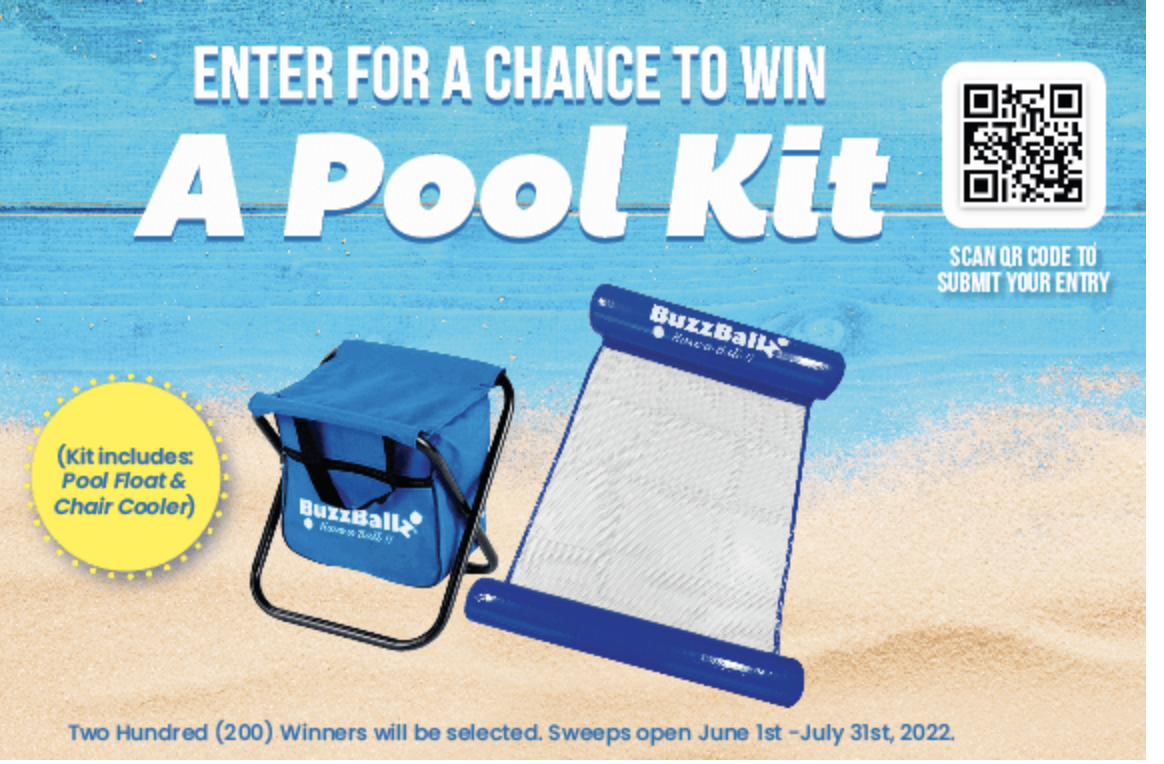 Buzzball Inflatable Pool BuzzBallz Summer Pool Kit Giveaway - Budget Savvy Diva
